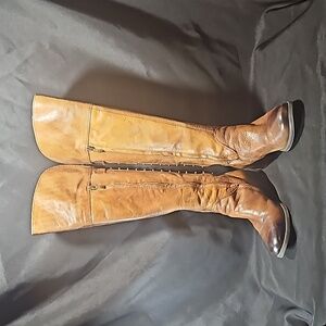 Vince Camuto studded riding boots, size 8
